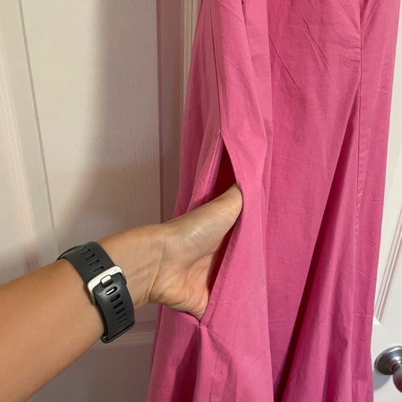 NWT Free People - Finer Things Midi Pink Dress - Picture 11 of 11